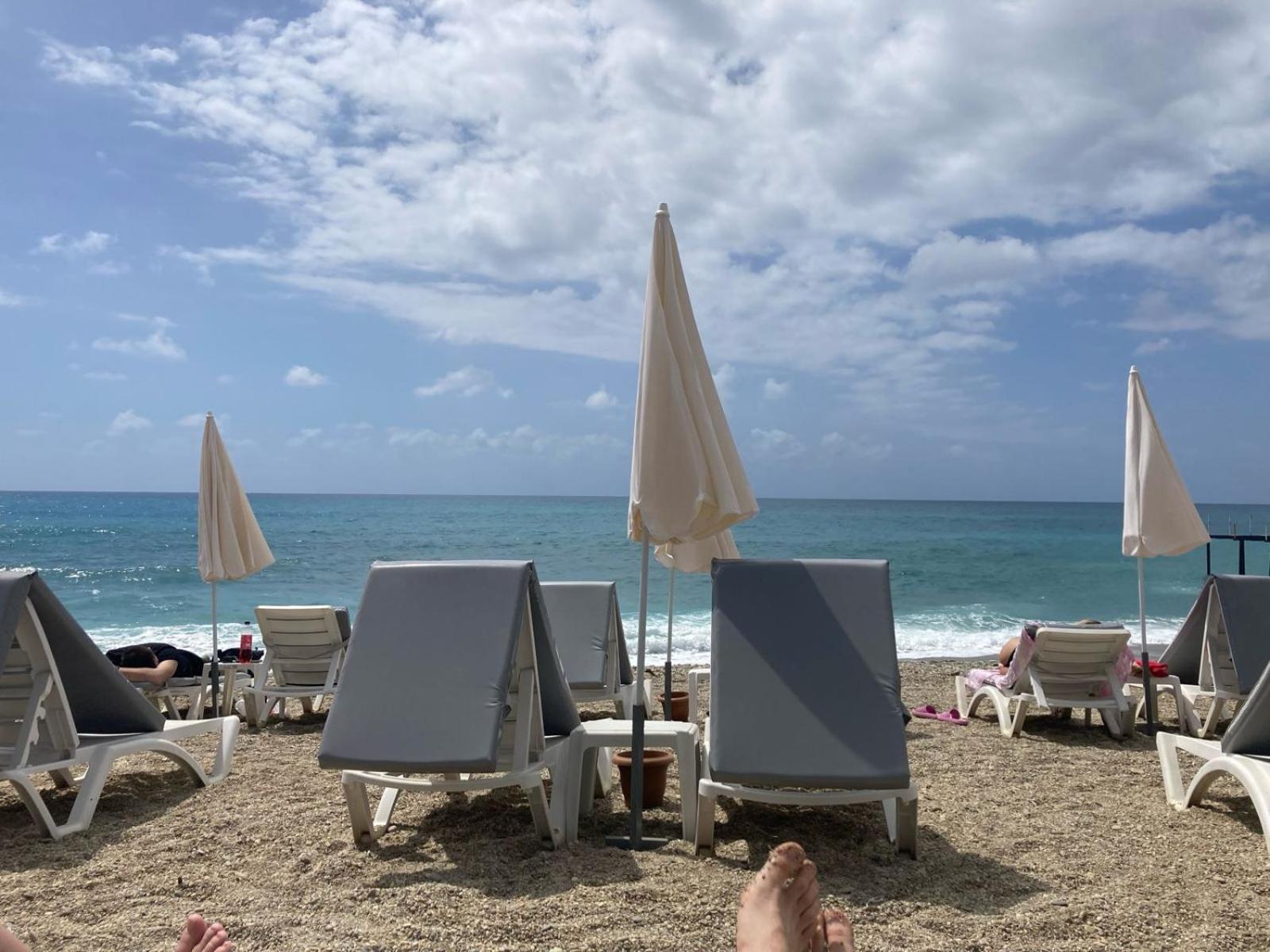 Konak Premium Seaside Studio Kargicak  Buitenkant foto